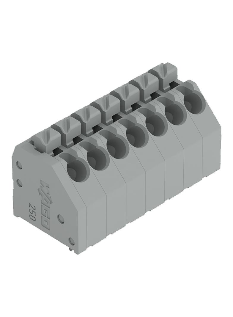 listwa zaciskowa do pł. drukowanych 7-bieg. szara raster 3,5 mm /45szt./ WAGO