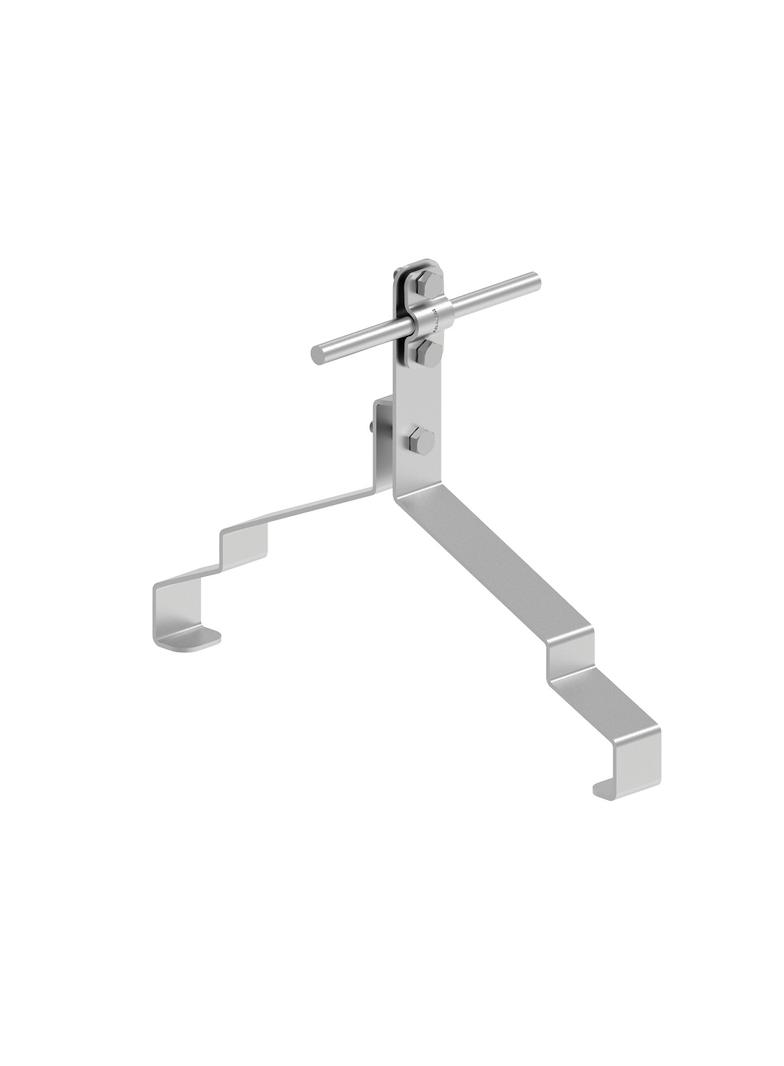 Uchwyt gąsiorowy "WZÓR 25" Z-śruba H=10 cm /OH/