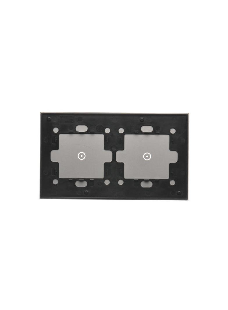 Simon 54 Touch Panel dotykowy S54 Touch 2 moduły 1 pole dotykowe + 1 pole dotykowe srebrna mgła DSTR211/71 KONTAKT