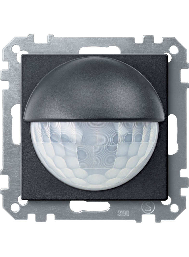 KNX Argus czujnik obecności podtynkowy 2x antracytowy System M wewnętrzny 180