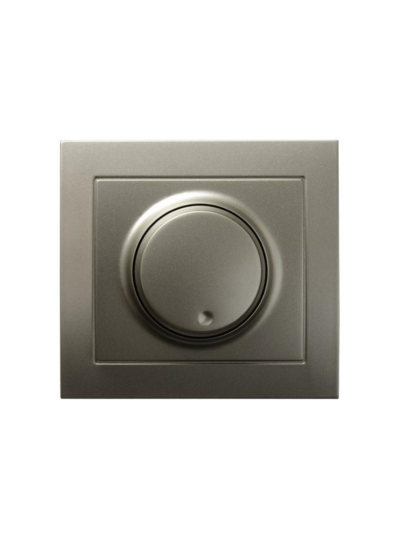 KIER Ściemniacz uniwersalny do obciążenia żarowego halogenowego oraz LED kolor satyna light ŁP-8WL2/45 OSPEL