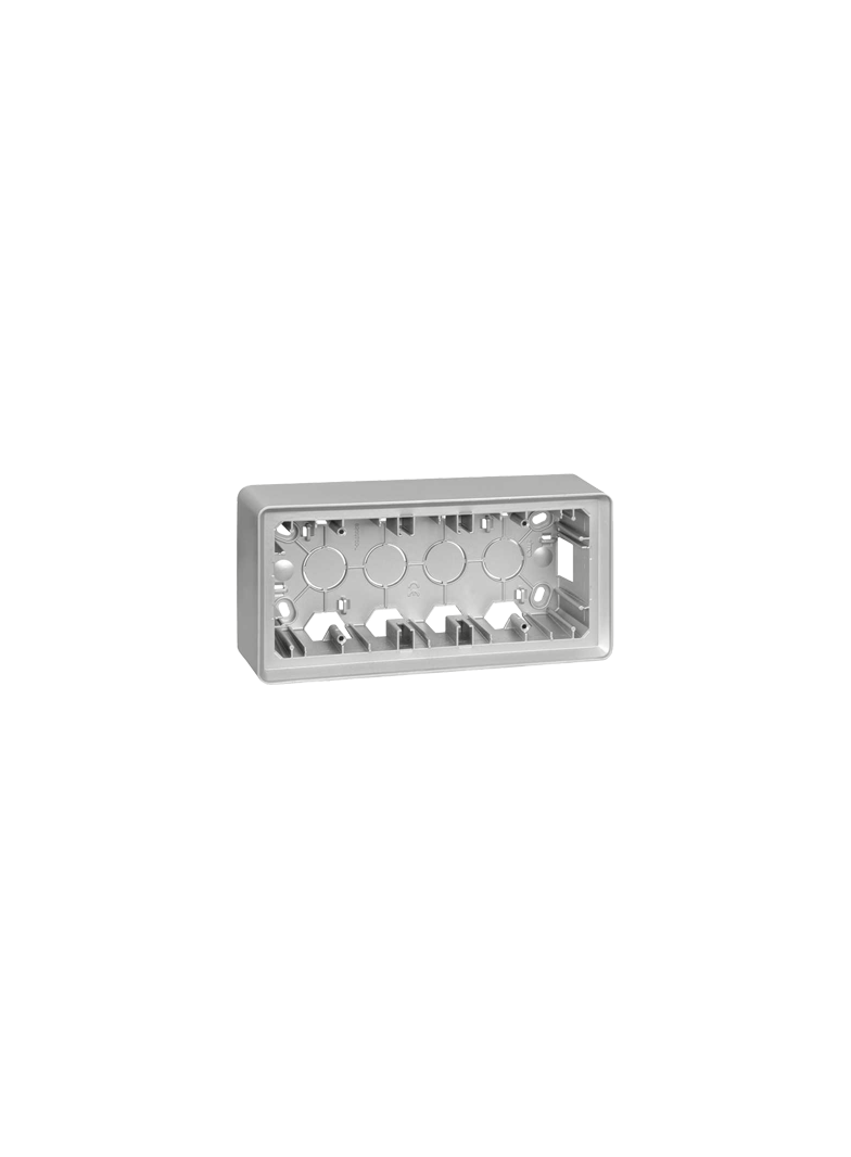 Simon 82 Puszka natynkowa 3-krotna aluminium 8200770-093 KONTAKT