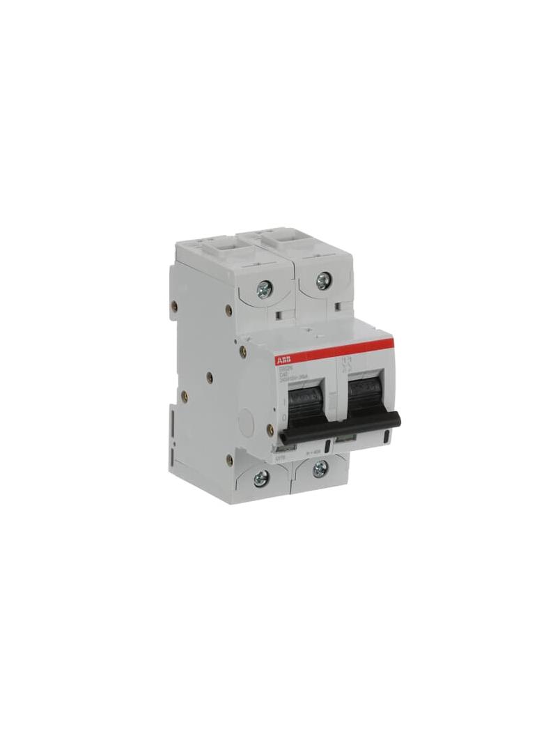 S802N-C40 Wyłącznik nadprądowy 36kA 2P C40A 2CCS892001R0404 ABB