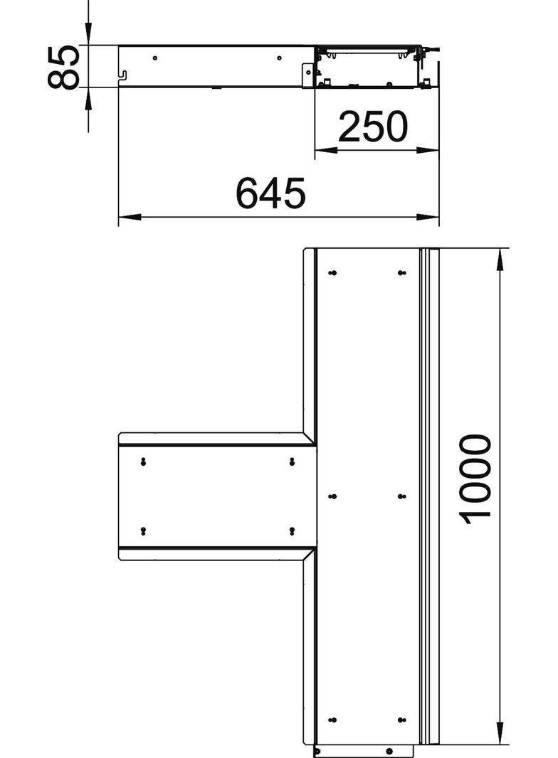 OKB TS 25085 ON, Trójnik