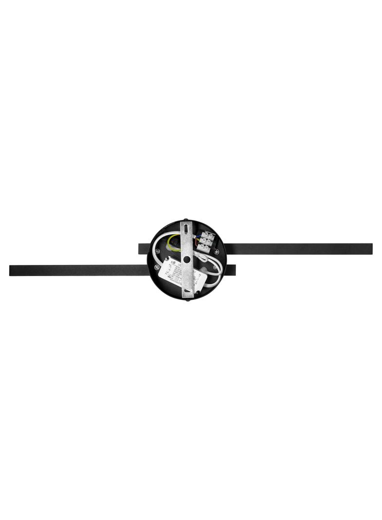 TEKANO LED 14W, lampa nad lustro, 1540lm, 4000K, IP44, dł. 55 cm, aluminium, czarna