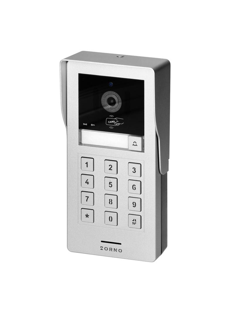 Wideodomofon jednorodzinny szyfrator Full HD Tuya brama furtka RFID WiFi OR-VID-MA-1080/B ORNO