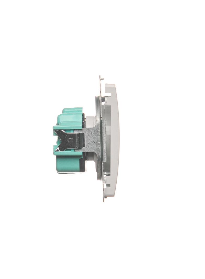 Simon Basic Gniazdo wtyczkowe z uziemieniem z przesłonami torów prądowych 16A 250V zaciski śrubowe biały BMGZ1Z.01/11 BMGZ1z.01/11 KONTAKT