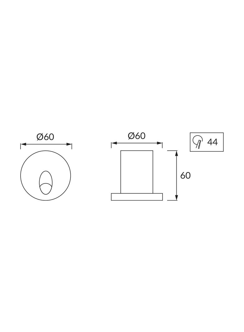 RAFI LED D 3W WHITE 4000K 03119 IDEUS