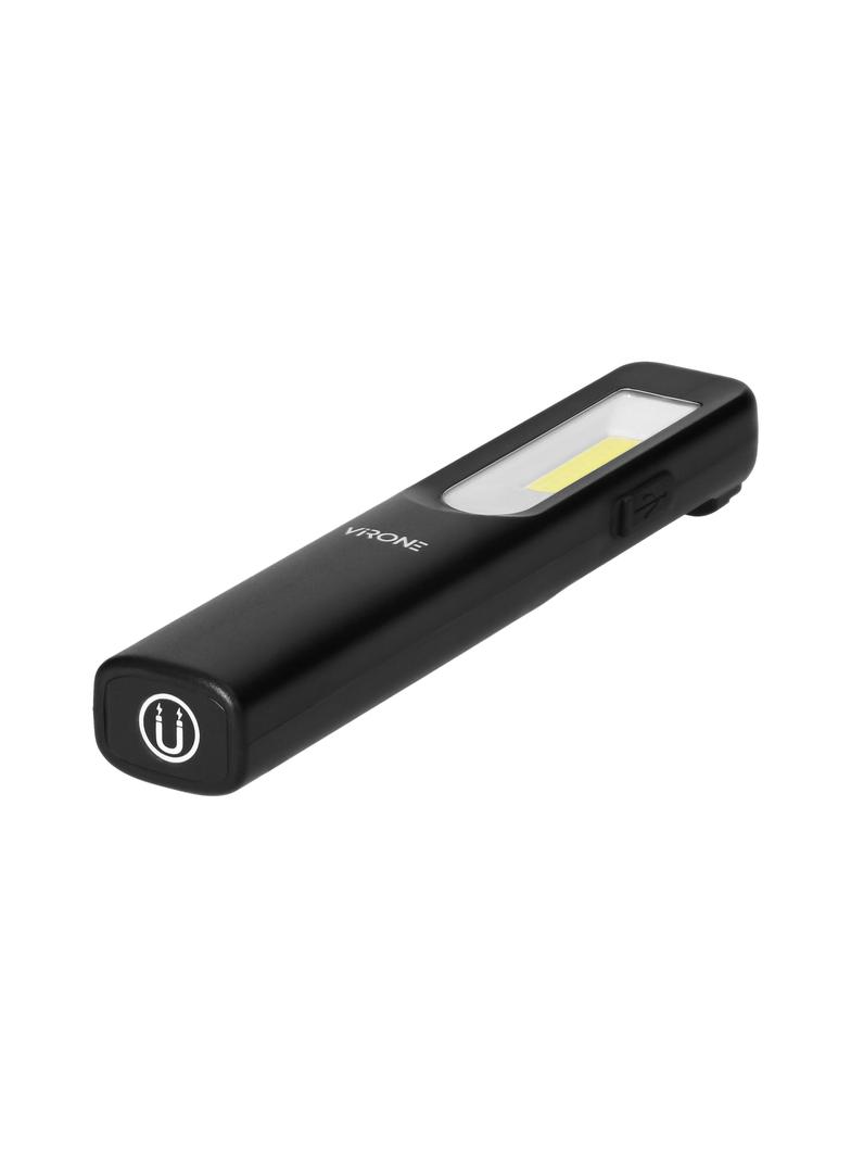Latarka warsztatowa LED 3W 200lm + 3W 150lm 1200mAh 3 funkcje 100% 50% dioda frontowa magnes z WL-2