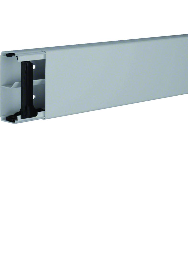tehalit.LF Kanał elektroinstalacyjny PVC 40x90mm z przegrodą, szary