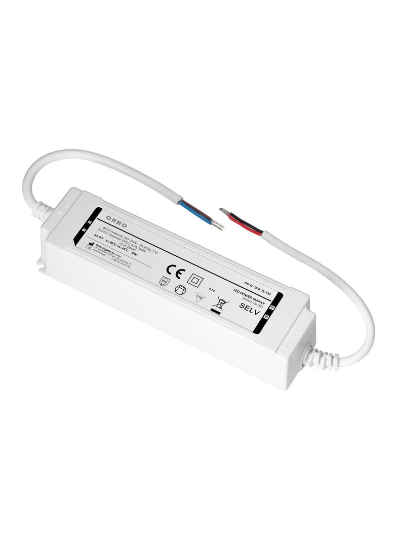 Zasilacz LED IP67, hermetyczny, 12V, 100W, plastikowa obudowa