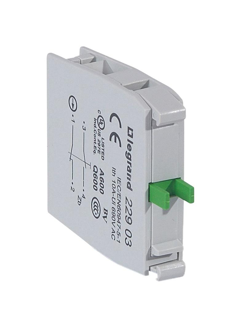 OSMOZ KORPUS 1Z/R DO GŁÓWEK BEZ PODŚWIETLENIA ZACISKI ŚRUBOWE, Legrand