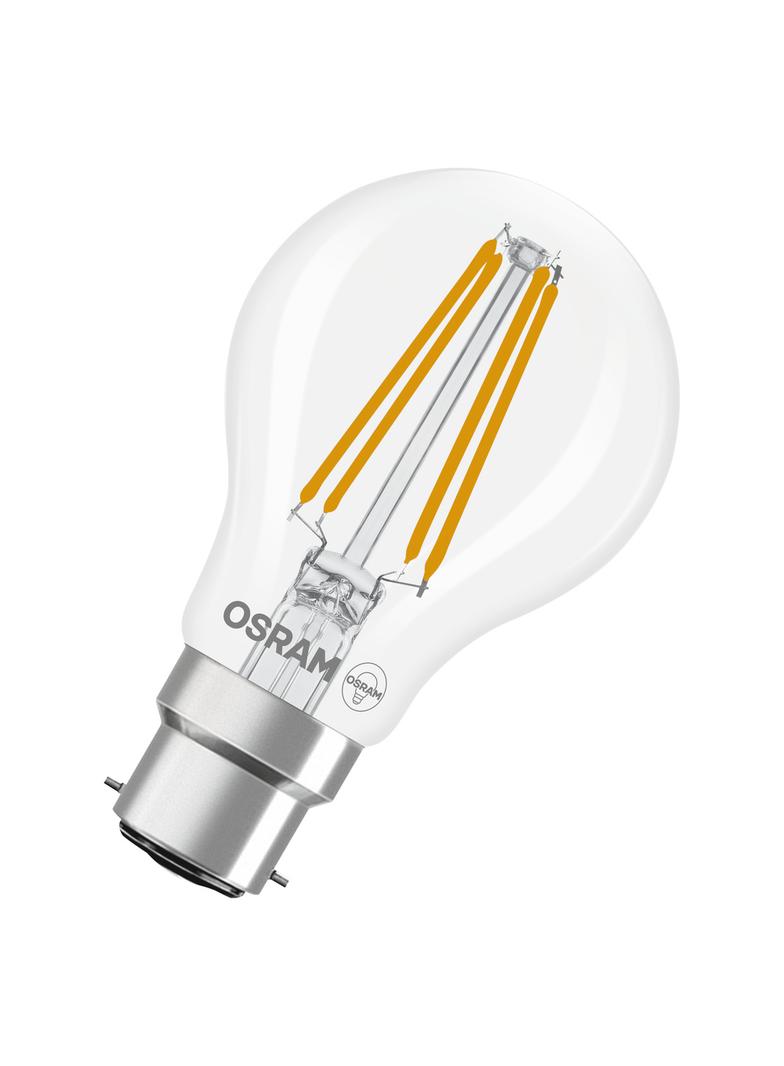 Lampa LED BASE Classic A60 6,5W/827 230V Filament szkło przezroczyste B22D FS3 OSRAM