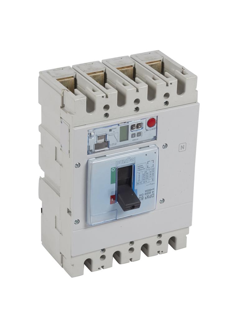 Wyłącznik DPX3 630 Sg+P 4P 500A 70Ka 422204 LEGRAND