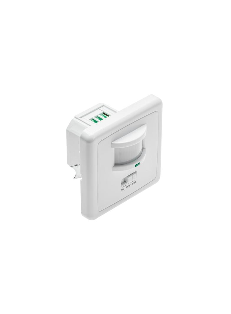 CZUJNIK RUCHU CR-4 LED,  MIN. 40W, MAX. 500W, AC220-240V, 50/60HZ, KĄT DZIAŁANIA 160*, ZASIĘG 12M ±