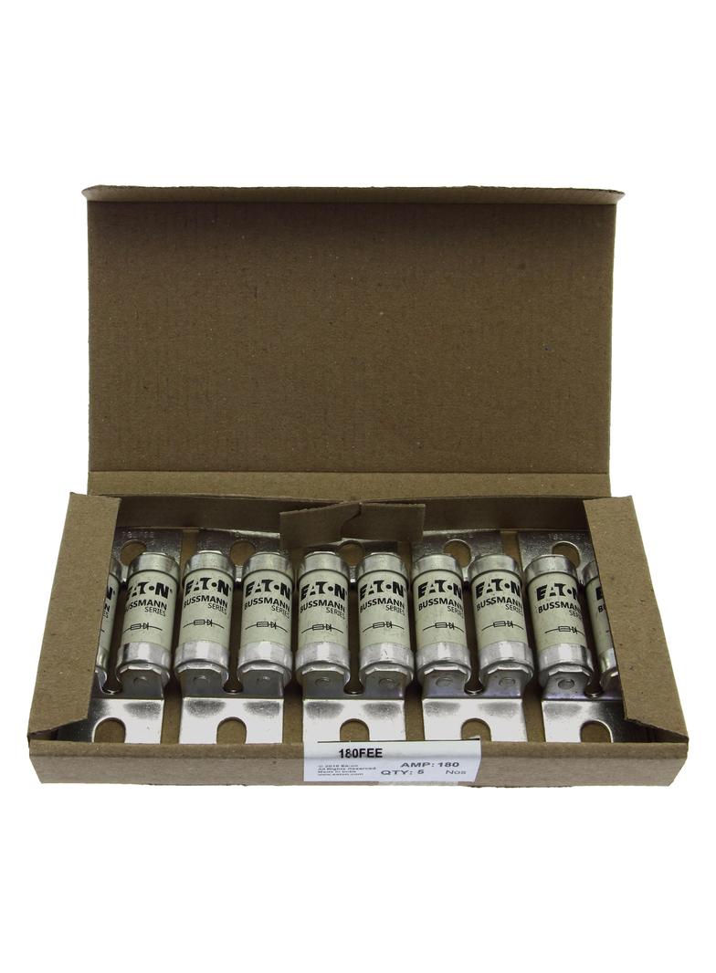 180AMP 690V IEC AC TWIN FUSE Wkładka szybka 180A AC 690V DC 500V BS88 37x94 mm aR BS 180FEE EATON