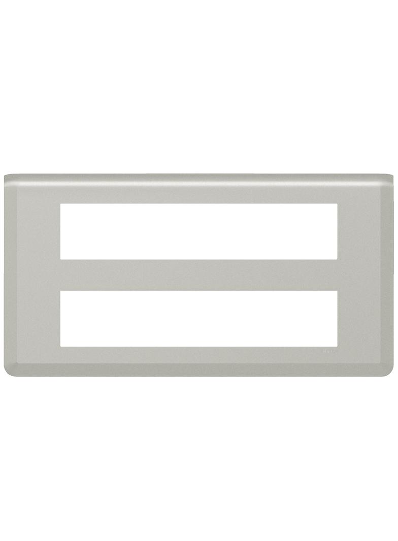 Mosaic - Ramka 2x10 Modułowa Pozioma - Aluminium 079328L LEGRAND