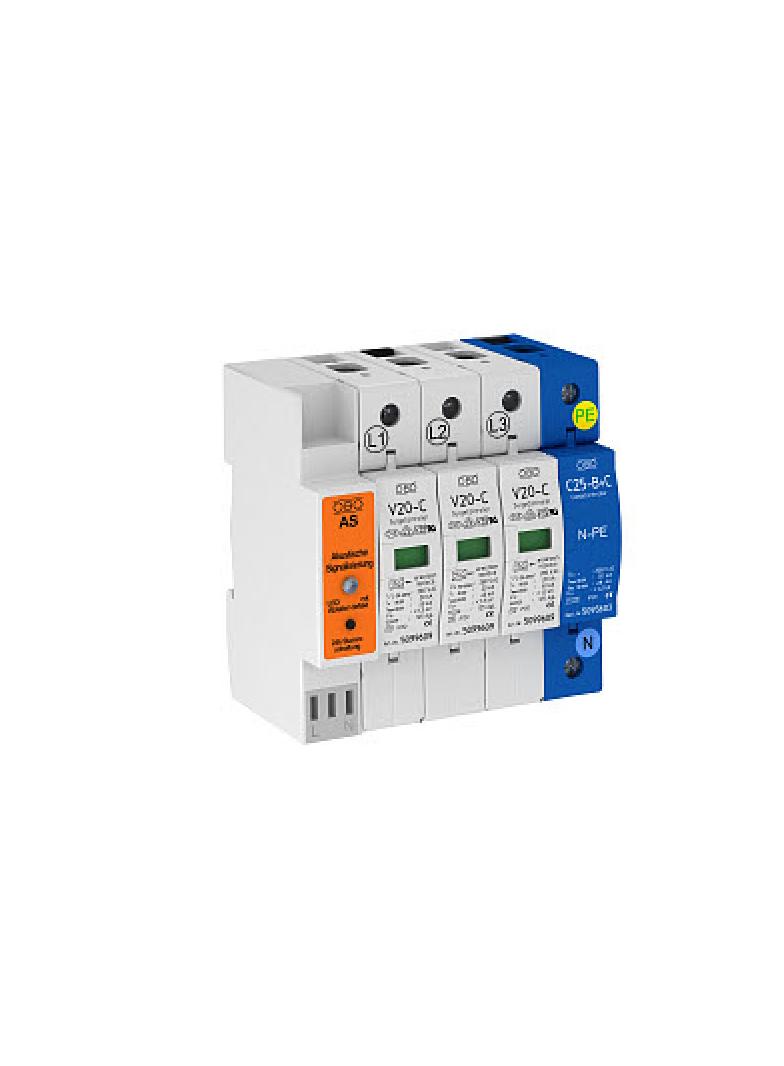 V 20-C/3+NPE+AS, OGRAN.PRZECIWP.V20 C/ 3+NPE A