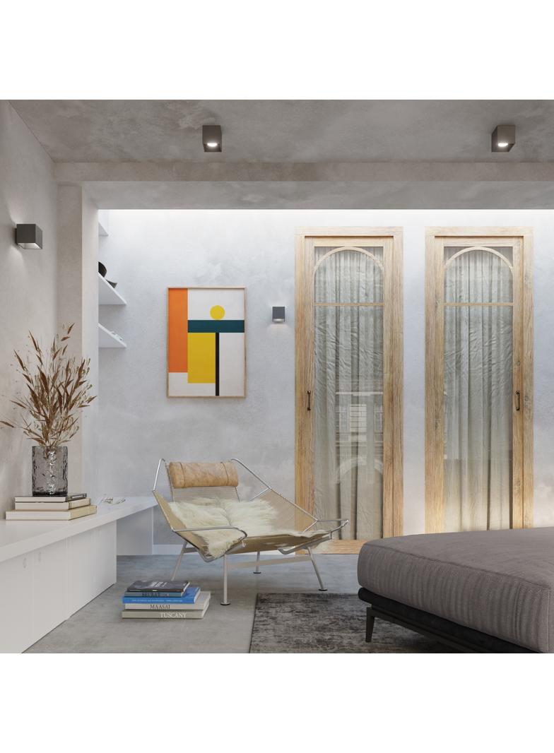 Sollux Kinkiet QUAD 1 antracyt SL.0565