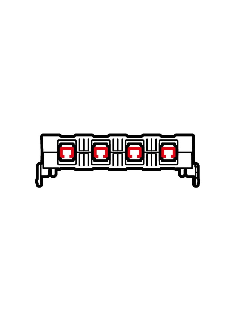Wspornik Do Szyn C Al. Do Szaf 725Mm 037366 LEGRAND