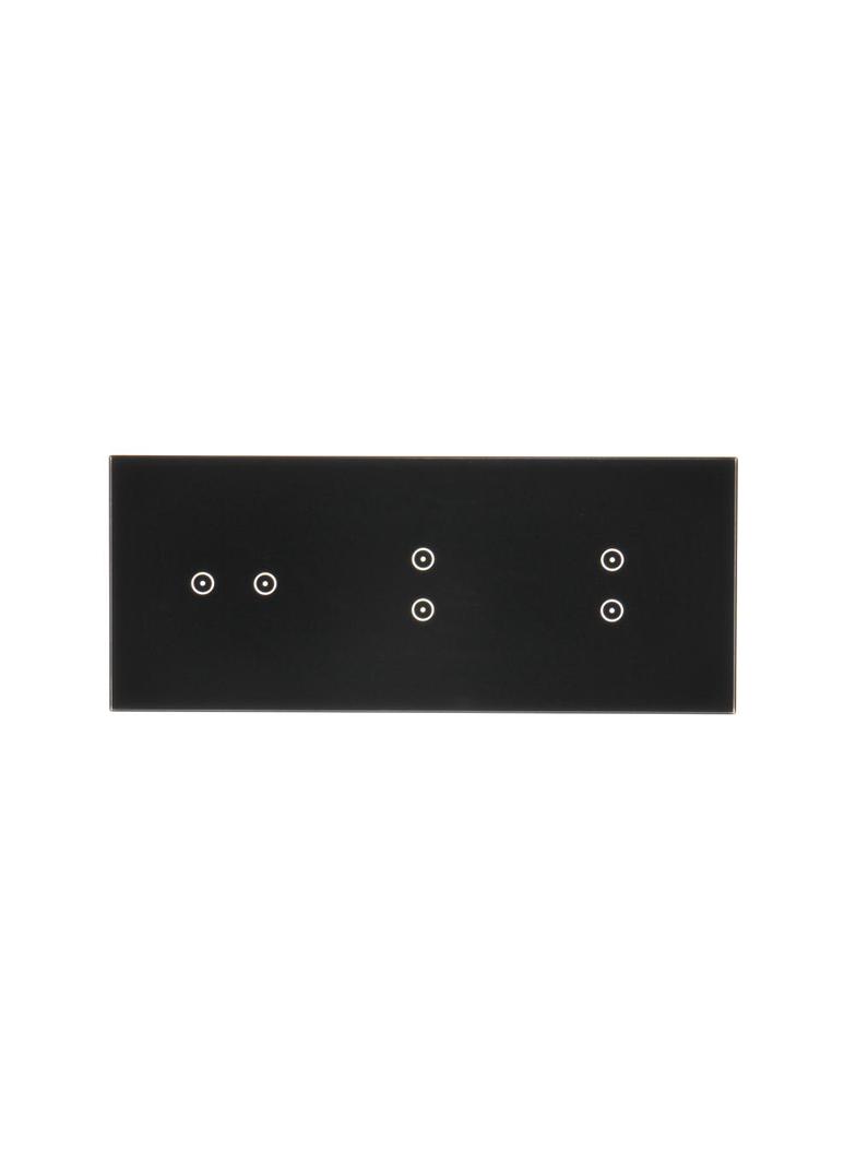 Simon 54 Touch Panel dotykowy S54 Touch 3 moduły 2 pola dotykowe poziome + 2 pola dotykowe pionowe + 2 pola dotykowe pionowe zastygła lawa DSTR3233/73 KONTAKT