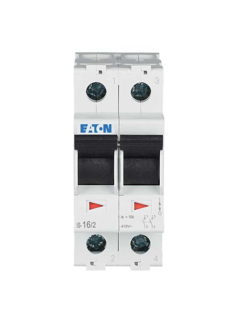 IS-16/2 Rozłącznik główny izolacyjny modułowy 2P 16A 276255 EATON