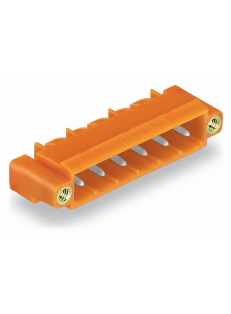 MCS-MIDI Classic wtyk 12-bieg. pomarańczowy raster 5,08 mm