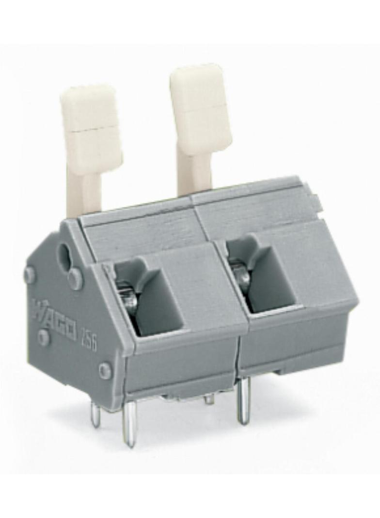 listwa zaciskowa do pł. drukowanych 10-bieg. szara raster 10/10,16 mm