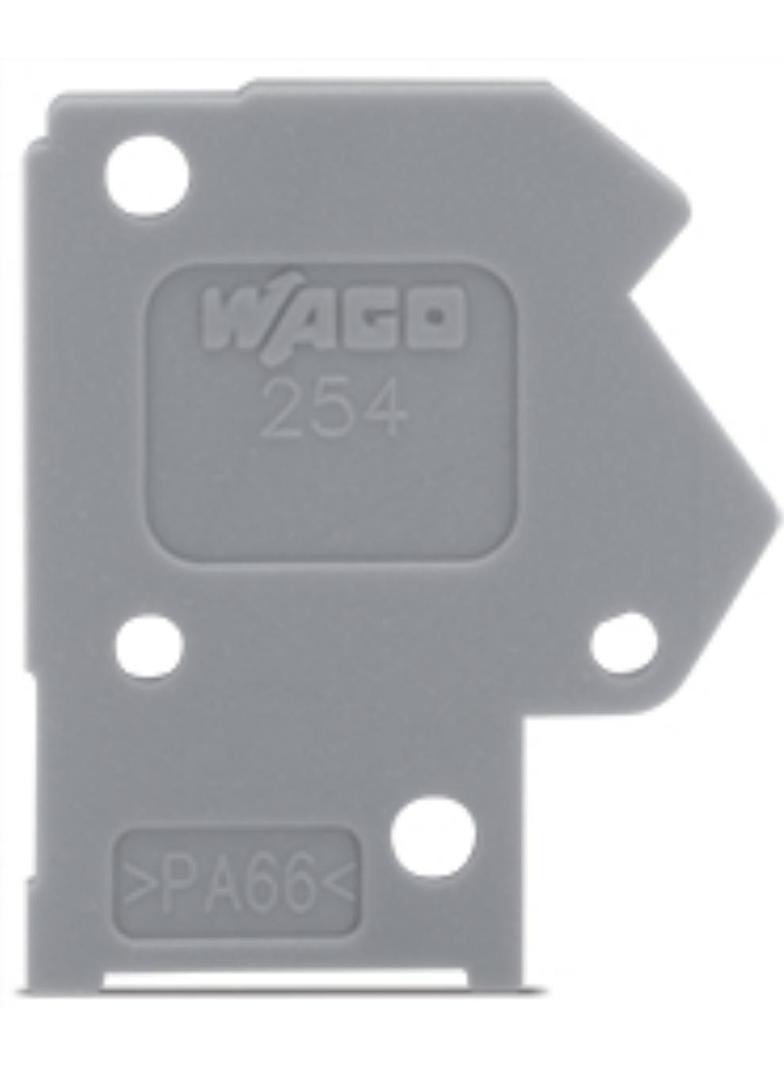 ścianka końcowa pomarańczowa