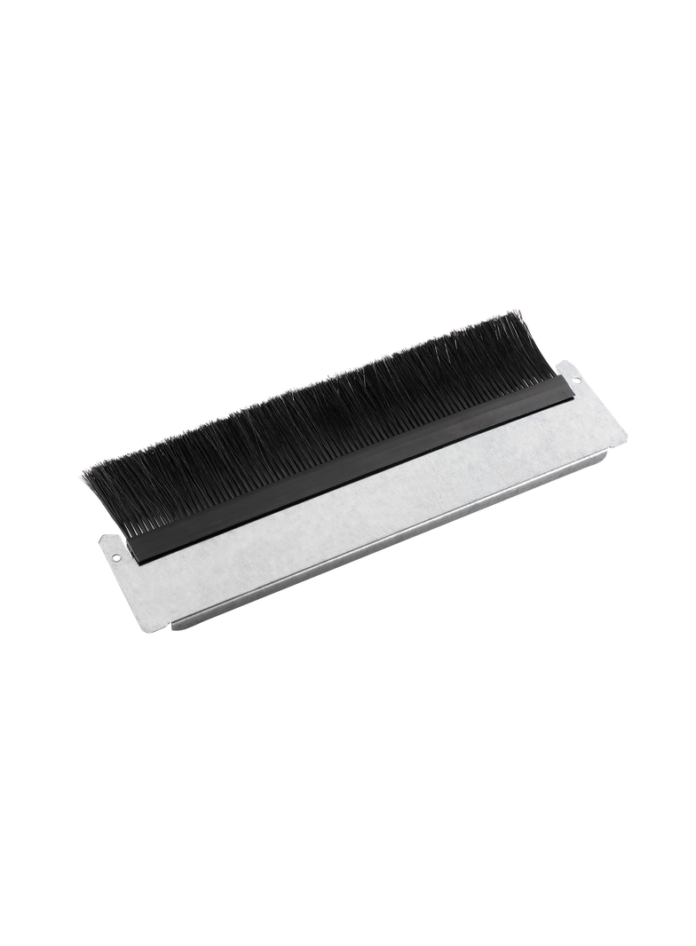 Płyta osłonowa z przepustem szczotkowym J2, K2, L1, blacha stalowa hartowana