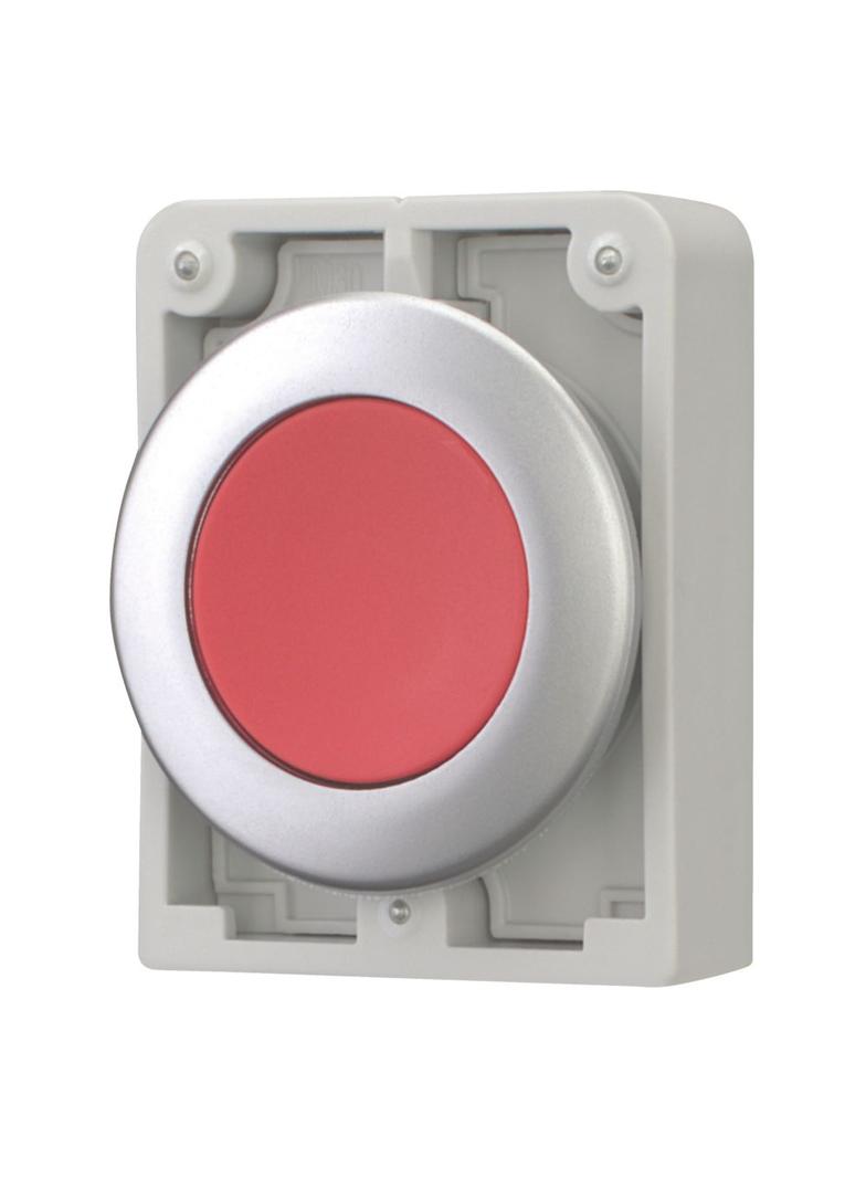 M30C-FDR-R Przycisk 30mm płaski czerwony bez samopowrotu 182944 EATON