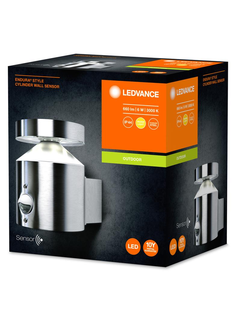 ENDURA STYLE CYLINDER WALLSENS 6WST LEDV Oprawa zewnętrzna