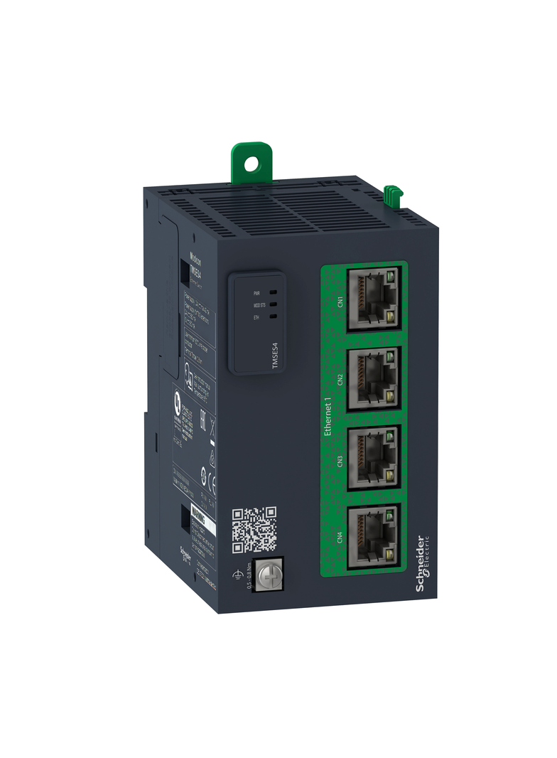 Modicon M262, moduł komunikacyjny, Ethernet, 4 x RJ45