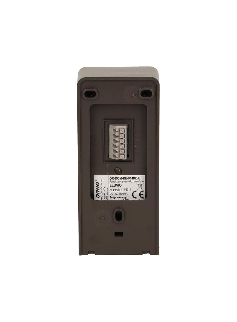 Zestaw domofonowy jednorodzinny z interkomem, bezsłuchawkowy, biały, ELUVIO INTERCOM OR-DOM-RE-920/W ORNO