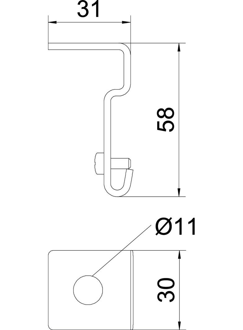 SH M10, ŁĄCZNIK BOCZNY M10 FS