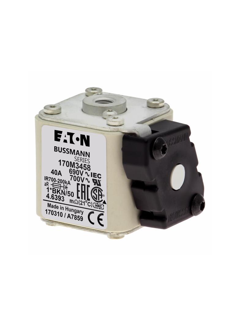 FUSE 40A 690V 1*BKN/50 AR UC Wkładka szybka 40A AC 690V rozmiar 1 45x59x51 mm aR IE 170M3458 EATON