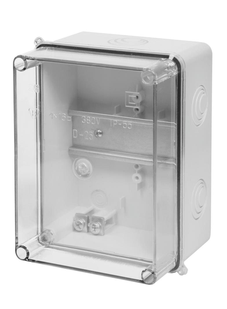 CARBO-BOX Obudowa  158x118x80 IP55 z szyną