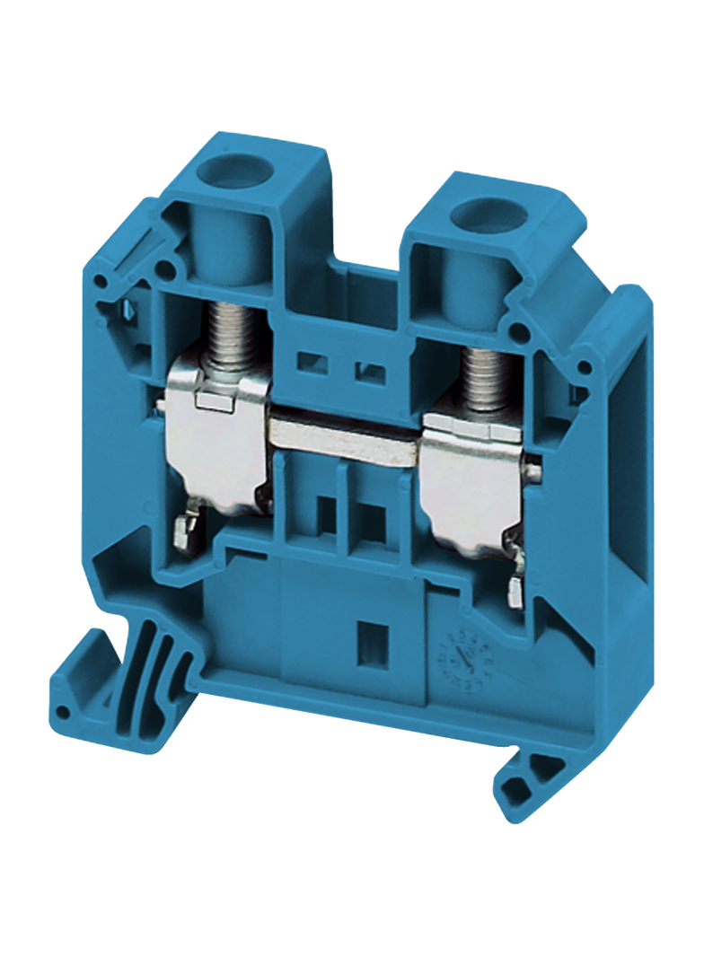 Złączki NSY, zacisk śrubowy przepustowy 2 punktowy NSYTRV162BL