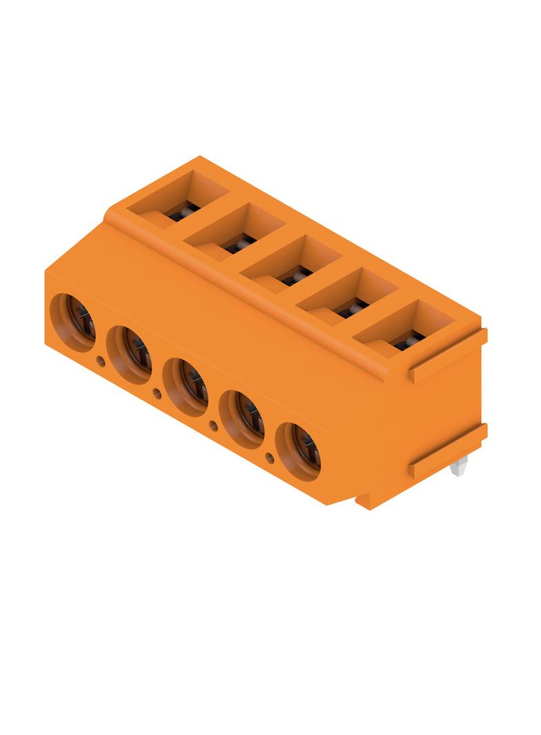 LM 5.00/05/180 3.5SN OR BX Listwa zaciskowa do płytek drukowanych /50szt./ WEIDMULLER