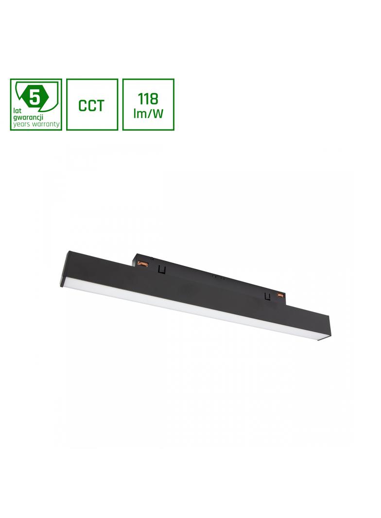 SYSTEM SHIFT CCT- LINE S OPRAWA LINIOWA 304X23X42MM 8W 100ST CZARNY CCT SWITCH 5 LAT GW.
