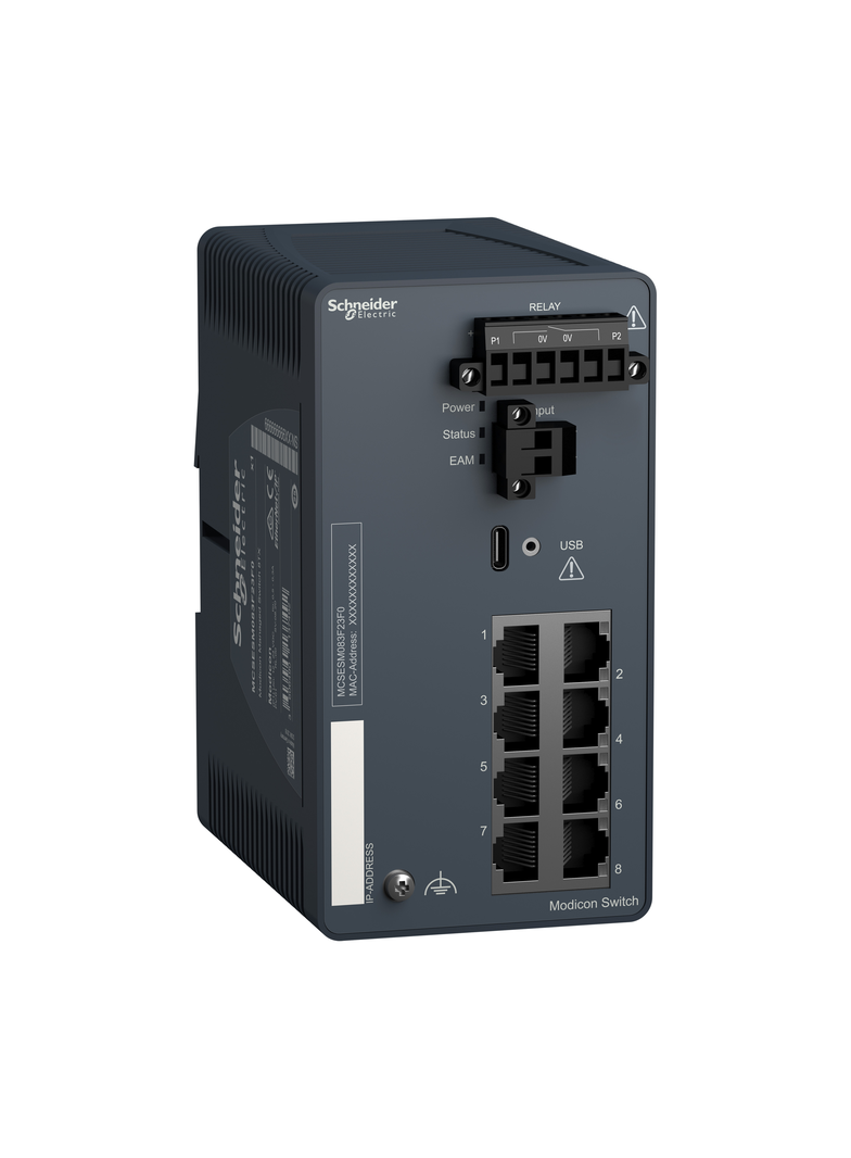 Modicon Switch Zarządzalny 8TX