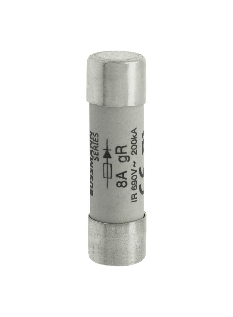 8AMP 690V AC gR 14X51mm FUSE W/O STRIKER Wkładka szybka 8A AC 690V 14x51 gR IEC UL FWP-8G14F EATON