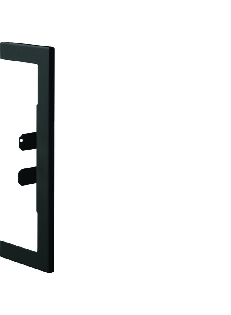 tehalit.BRN65/ BR65 Maskownica na przebicie w ścianie 65x210, czarny BR65210W9011 HAGER