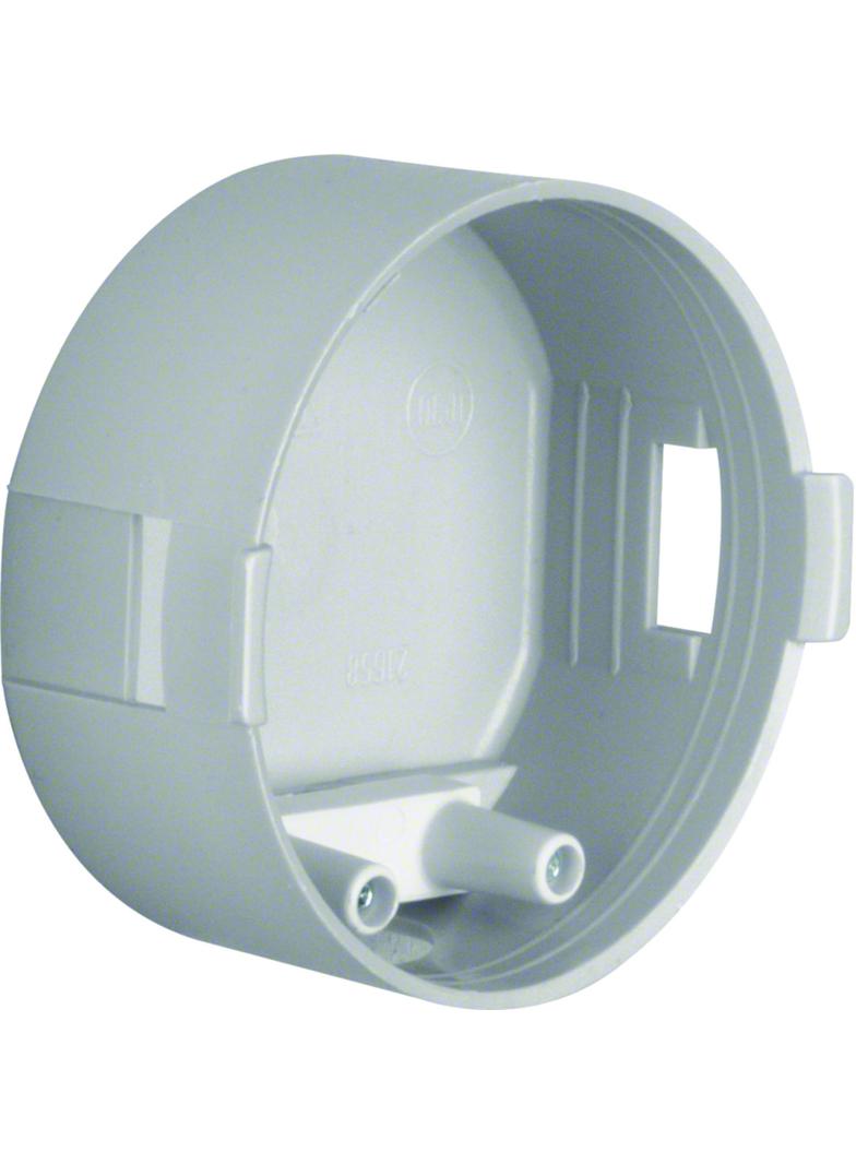 Integro Flow Puszka podtynkowa płytka O 45 mm, szary 9182001 HAGER