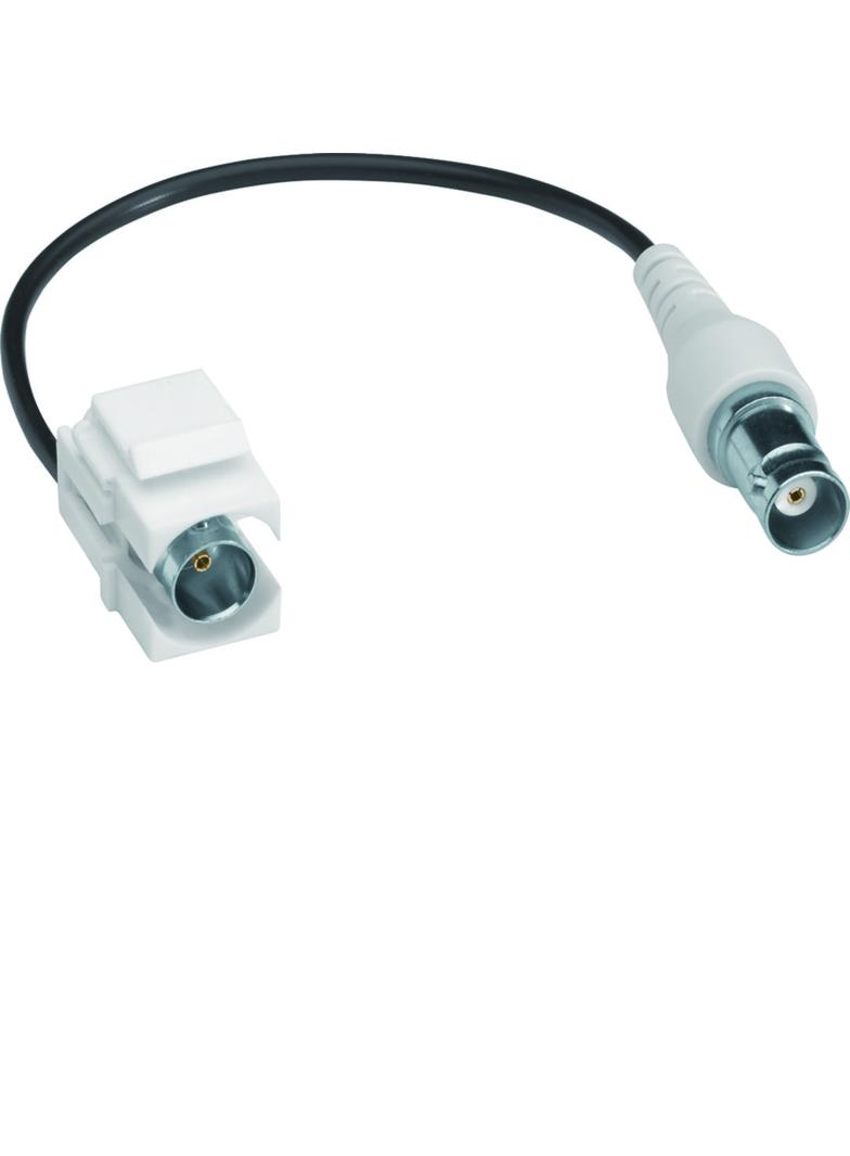 tehalit.WA Moduł keystone BNC Gn-Gn 0,2m biały hfr