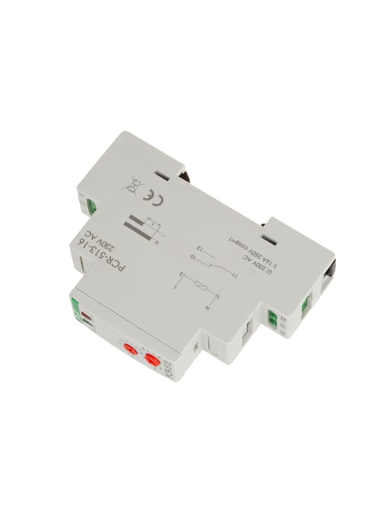 Przekaźnik czasowy rewersyjny styki: 1Z/R 230V 16A PCR-513-16 F&F