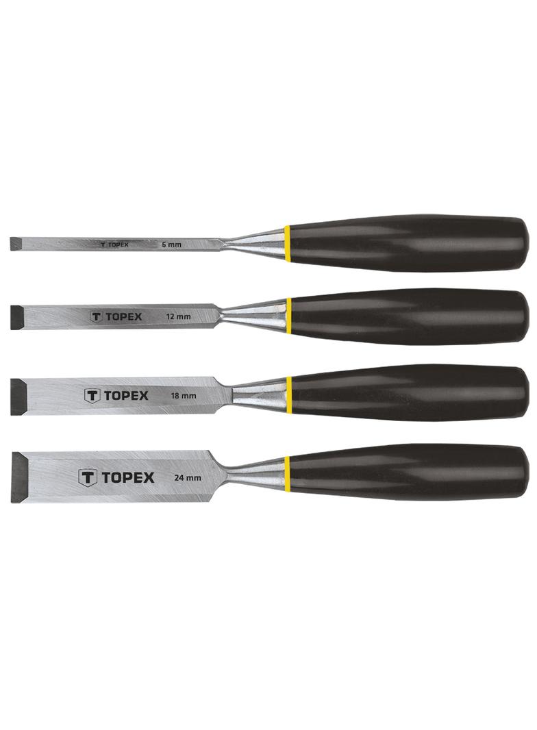 Dłuta 6-24 mm, zestaw 4 szt.