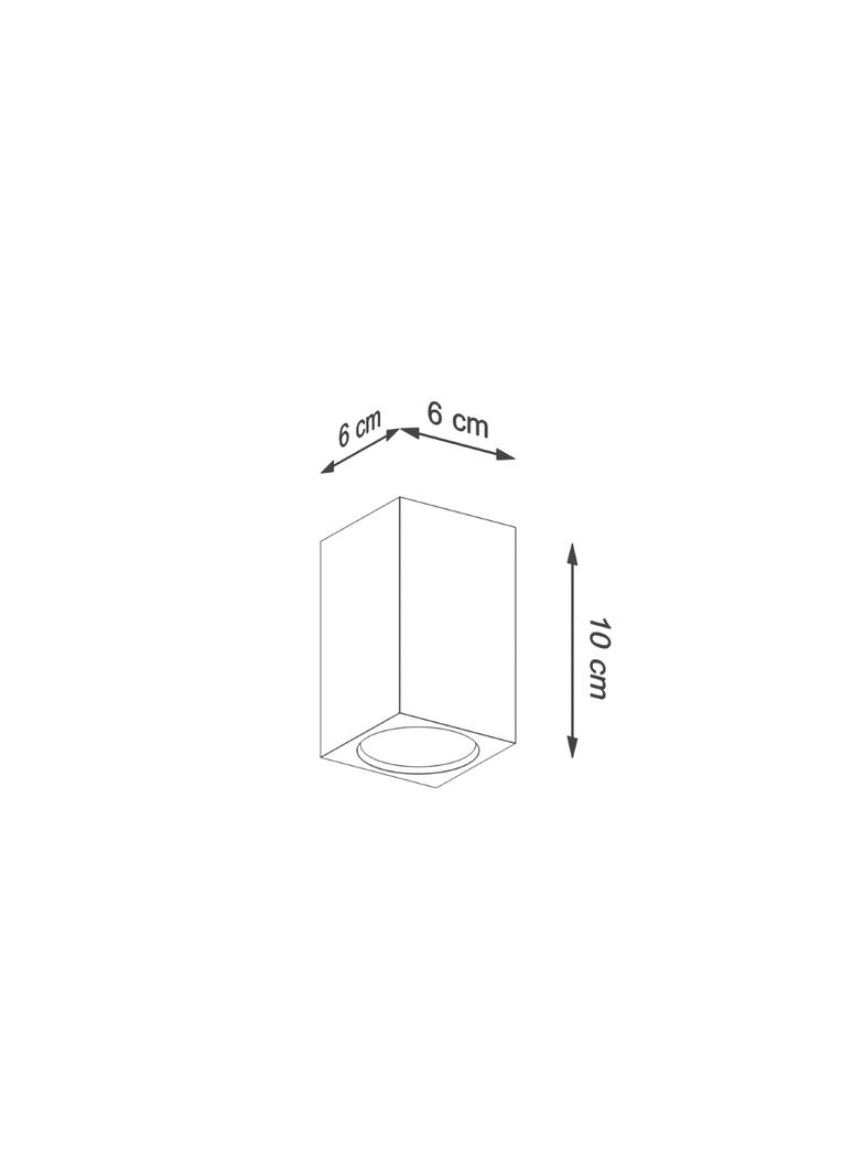 Sollux Plafon KEKE 10 dąb SL.1040