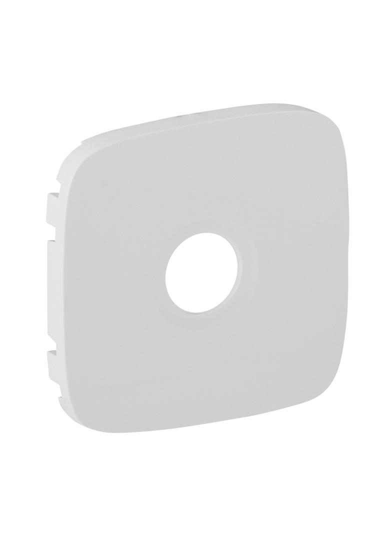 VALENA ALLURE - PLAKIETKA BIAŁA GNIAZDA TV  F  KOŃCOWE, Legrand