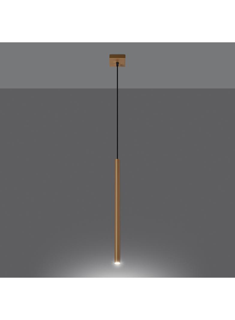 Sollux Lampa wisząca PASTELO 1 złota SL.1170